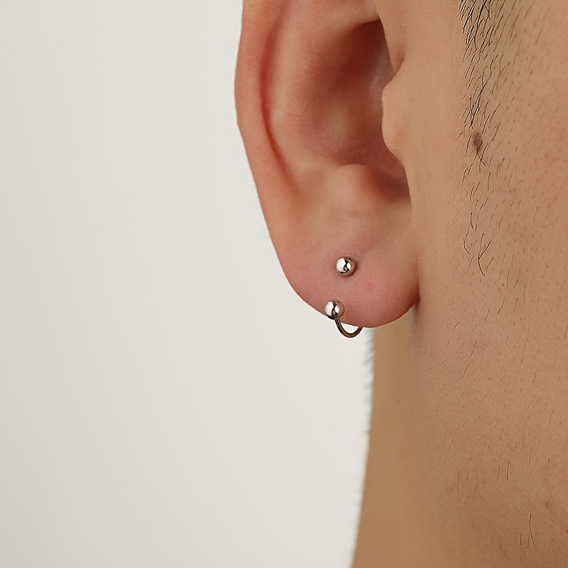 Horseshoe Circular Barbell Devil Rings for Men and Women